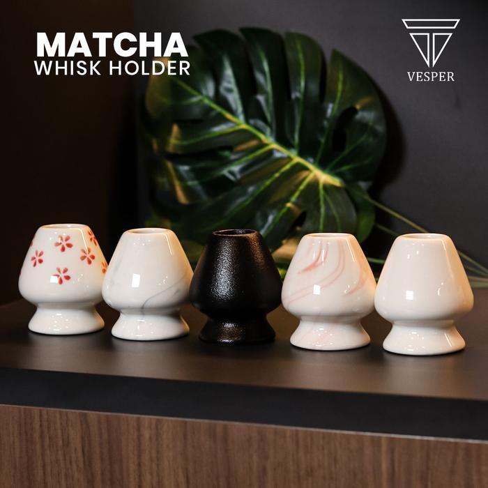 

Tatakan Dudukan Pengaduk Matcha Keramik Chasen Ceramic Stand - Tea