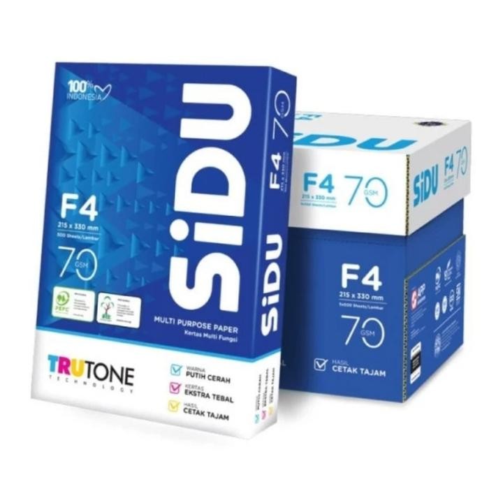 

Kertas Hvs 70Gr F4 / Folio Sidu 1 Rim # Promo Murah