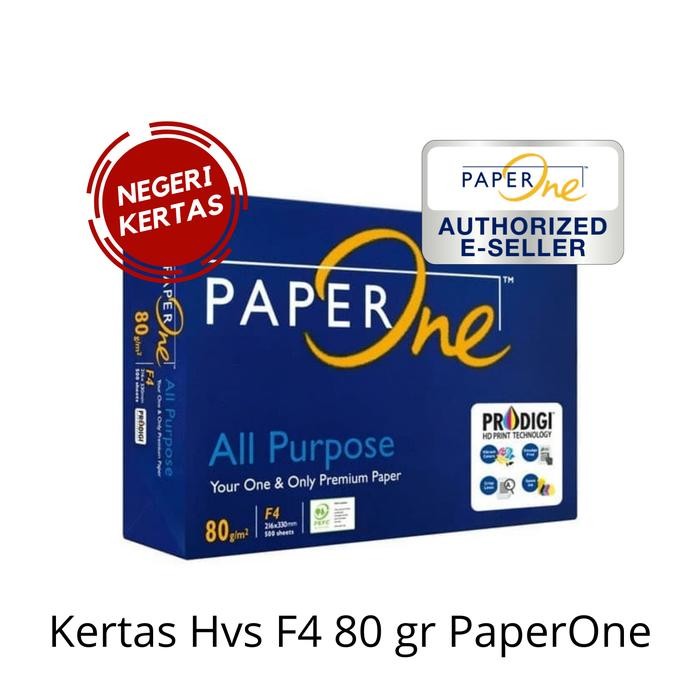 

Kertas Hvs F4 (Folio) 80 Gr Paperone