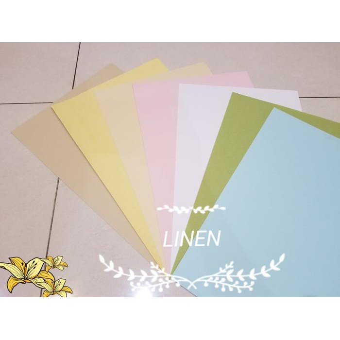 

Kertas Linen 200Gsm Ukuran Plano 79X109Cm