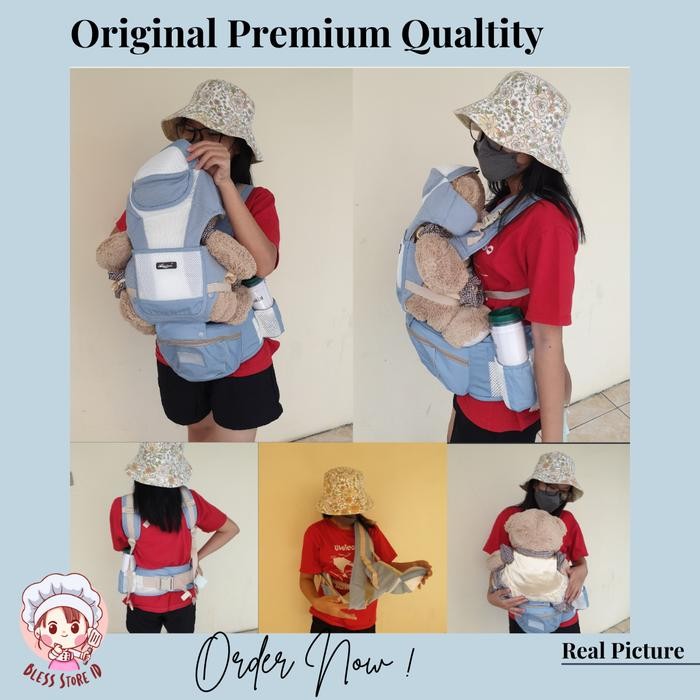 Gendongan Bayi / Hipseat Baby Carrier / Aixinta Gendongan Bayi Depan