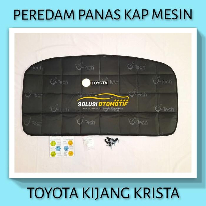 Limited Toyota Kijang Krista Peredam Panas Kap Mesin Aksesoris Mobil Vtech Ori