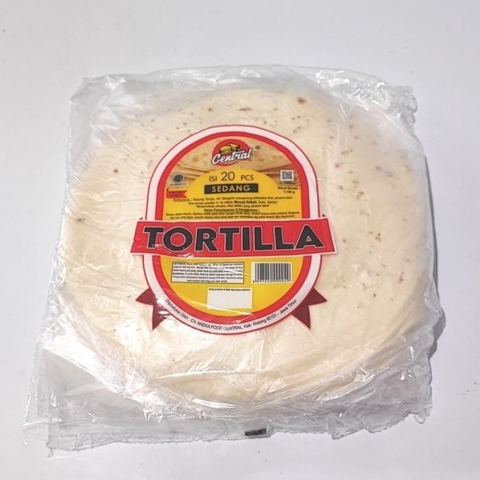 

Ready Central Tortilla Sedang Isi 20 Pcs 1 Kg Kulit Kebab