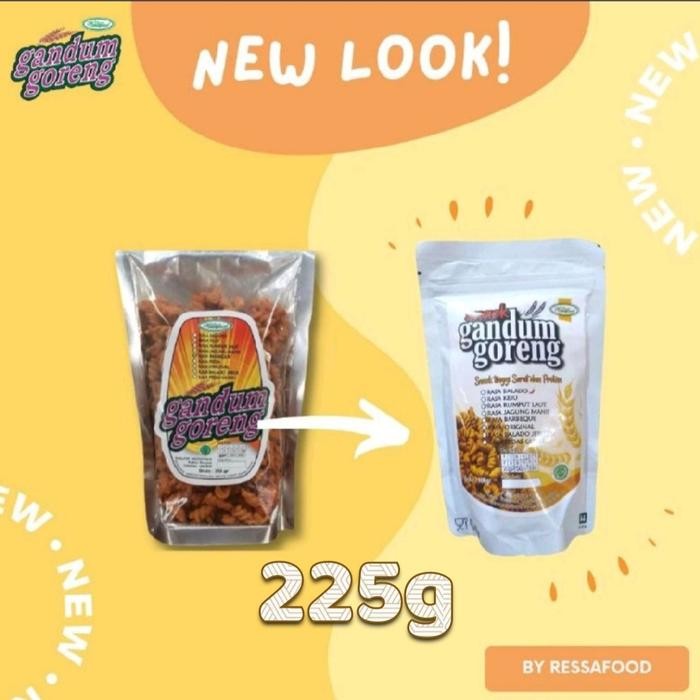 

Ready Cemilan Sehat Gandum Goreng 250G