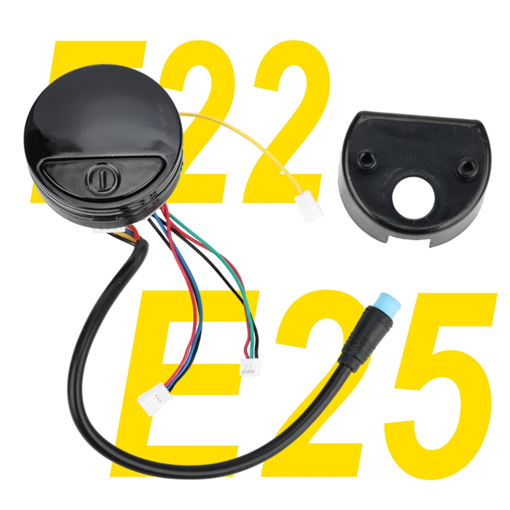 ABIY-Bluetooth Dashboard for Segway/Ninebot E22 E22D E25/E45 Electric Scooter Kickscooter LED