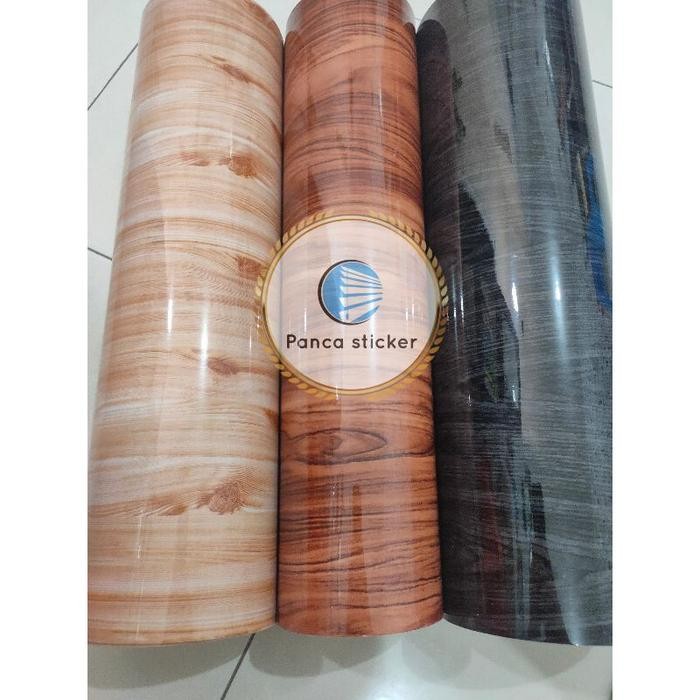 [Expert] sticker interior motif serat kayu glossy