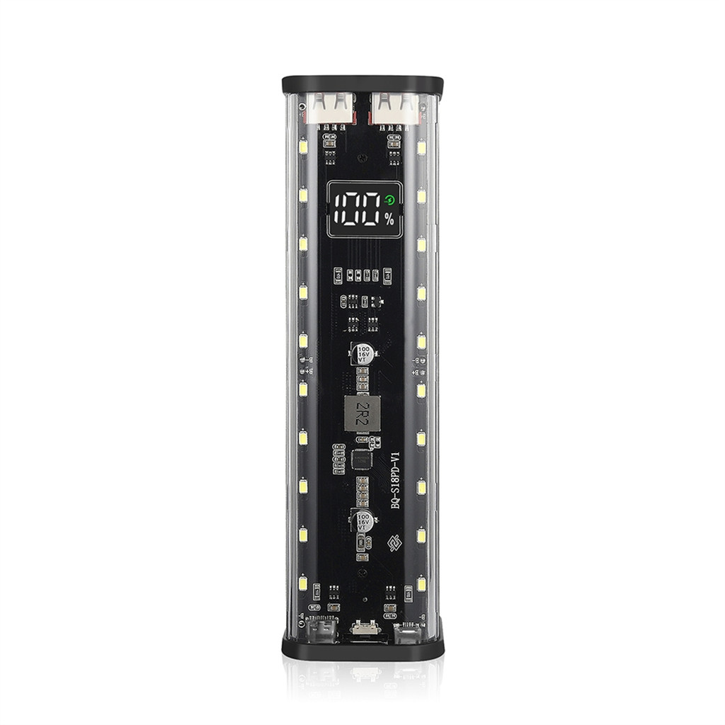 At87-21700 Diy Power Bank Case Supports 4X21700 Batteries Pd20W Powerbank Case Led Screen