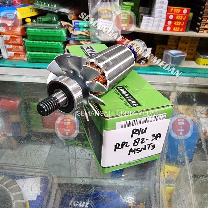 Rpl82-3A Armature Angker Sparepart Mesin Ketam Serut Planer Kayu Ryu