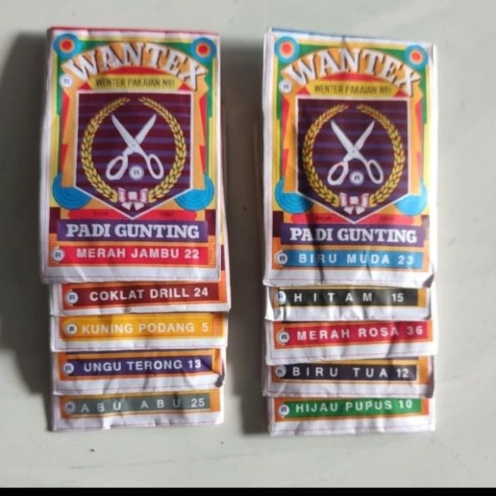 [Bestgood] wantex padi gunting pewarna pakaian baju jaket celana jeans HITAM