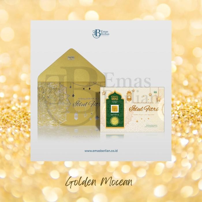[Expert] Gift Series Lebaran Hari Raya Idul Fitri THR Emas Mini Warna Emas