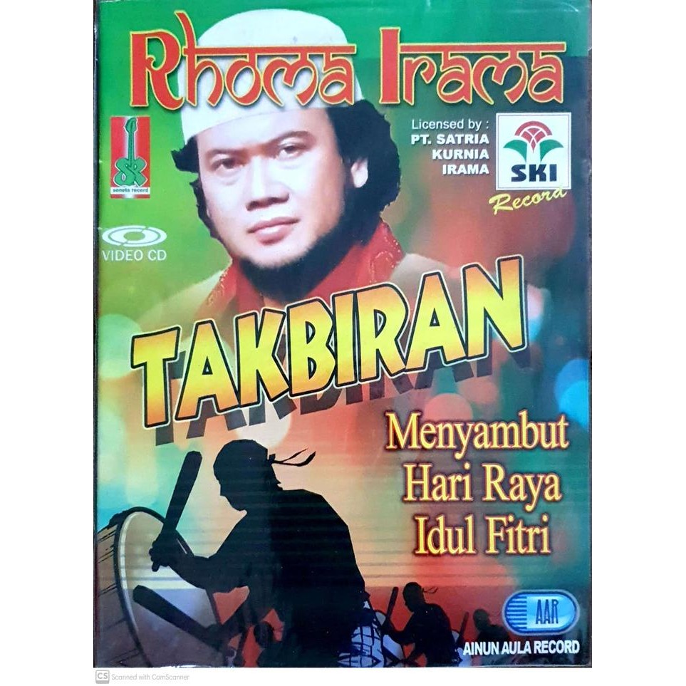 [Expert] Rhoma Irama Takbiran Menyambut Hari Raya Idul Fitri VCD Original