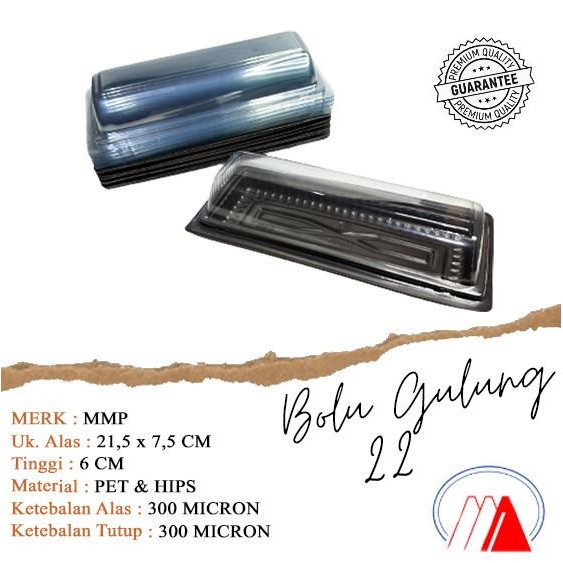 (Expert) MIKA BOLU GULUNG KECIL BGT 22 MIKA BROWNIES MIKA PLASTIK TEMPAT KUE