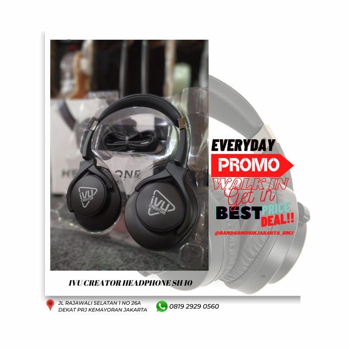 IVU CREATOR STUDIO HEADPHONE SH-10 BMJ