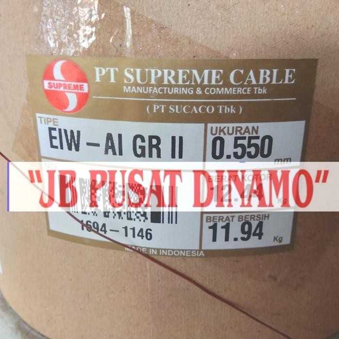RB Kawat Tembaga 0,55 mm Supreme EIW AI email dinamo