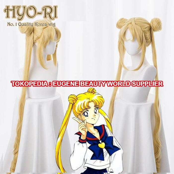 READY STOK - WIG ANIME SAILORMOON SAILOR MOON TSUKINO USAGI TSUKINO