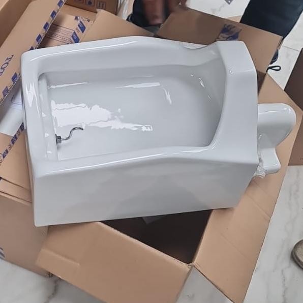 URINOIR TOTO U57M FLUSH VALVE PAKET LENGKAP / URINOIR TOTO