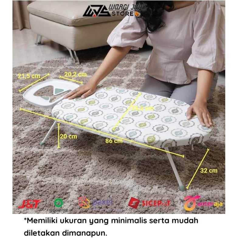 ACE KRIS MEJA SETRIKA DUDUK LIPAT