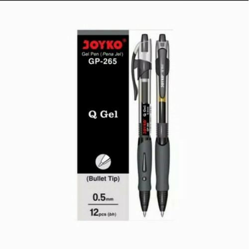 

pen joyko Q Gel GP-265 0.5 mm ( hitam/biru)