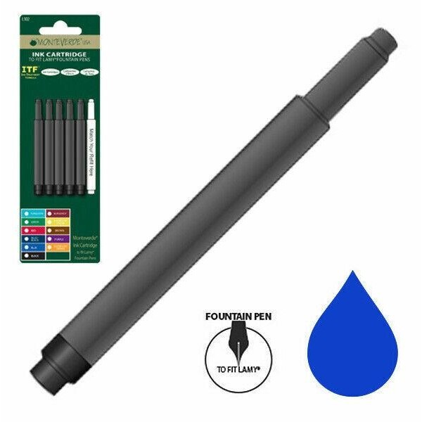 

MONTEVERDE Lamy-Compatible Fountain Pen Ink Cartridge Refill/ Tinta