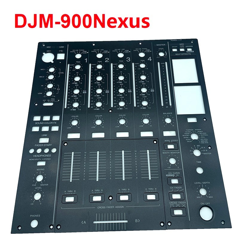 DJM-900Nexus Original New ForPioneer Panel Main Faceplate Full Set