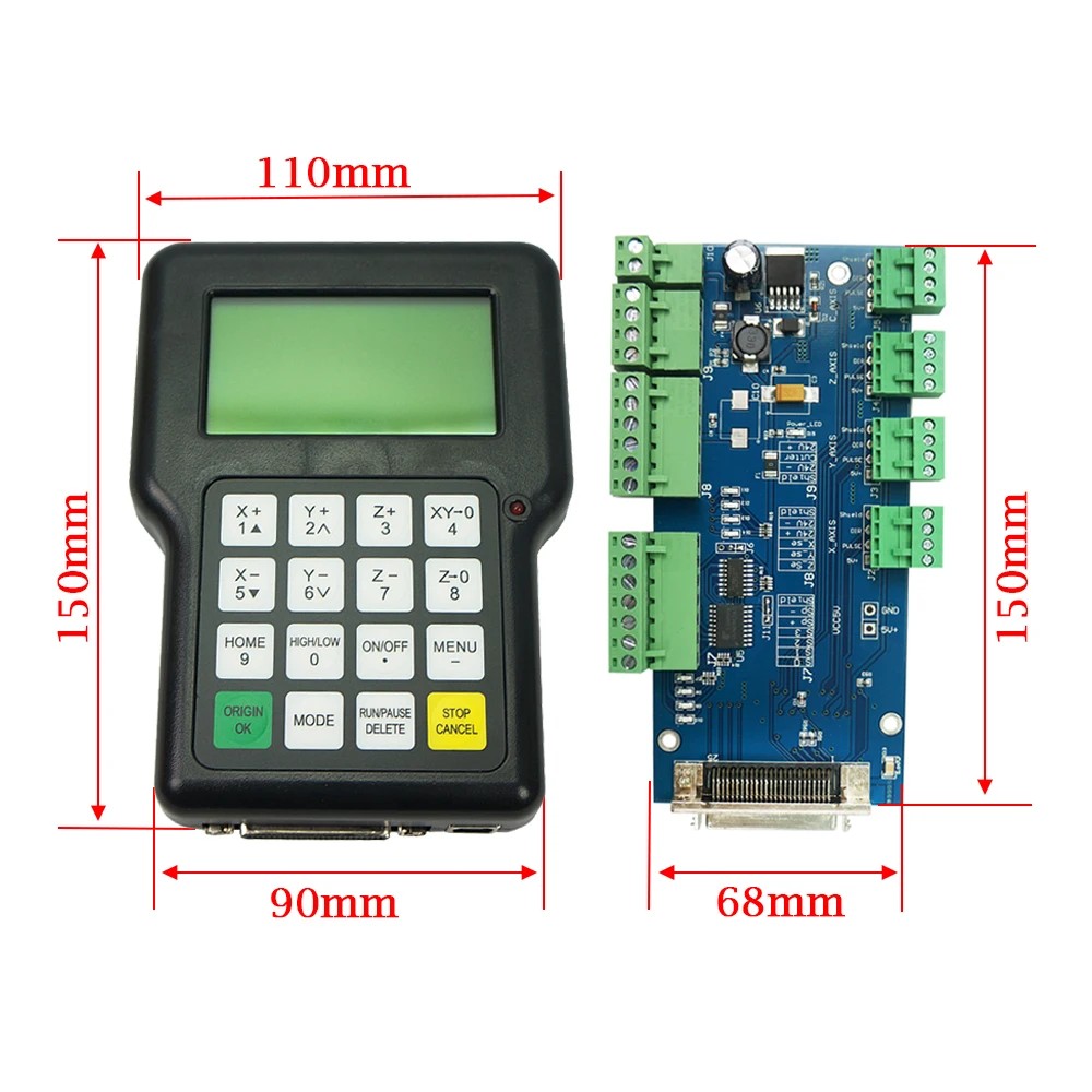 CNC Controller CNC DSP 0501 A11S Controller Wireless Channel Remote Controller for CNC Metal Router