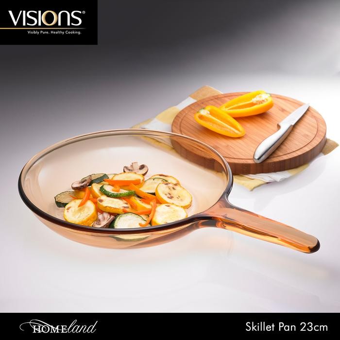 Visions Classic Skillet 9"/ Wajan Kaca