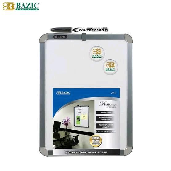 

BAZIC 6011 MAGNETIC WHITEBOARD PAPAN TULIS MAGNET KECIL