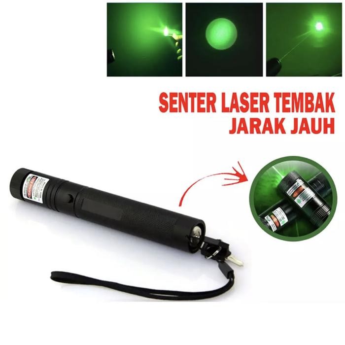 

[KBM] Green Laser Pointer 303 / Senter Jarak Jauh Presentasi Rechargeable