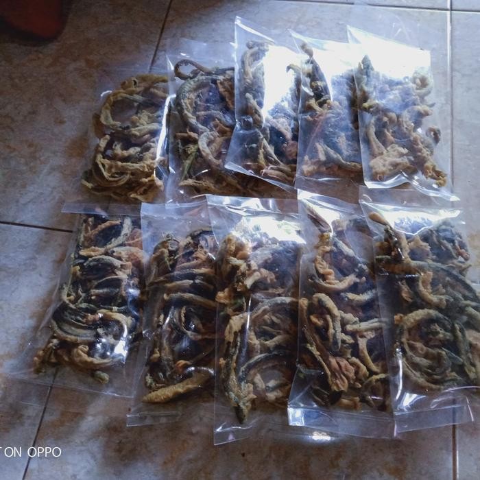 

Ready Keripik Belut Goreng Renyah,Gurih,Murah