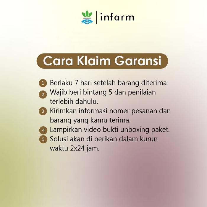 INFARM - Pupuk Organik Cair Tanaman Daun / Sayur 500mL POC Kompos Pupuk Infarm Pupuk Sayur Daun