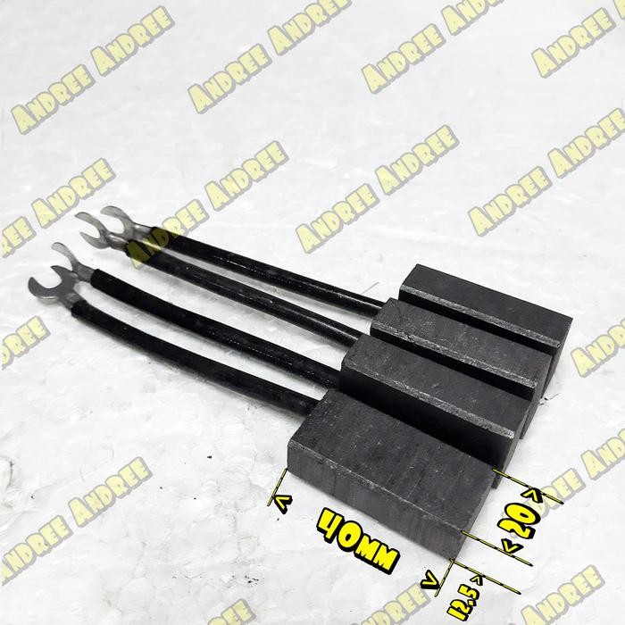 

><><><] Carbon Brush 12.5 x 20 x 40 mm Arang - 4 bh