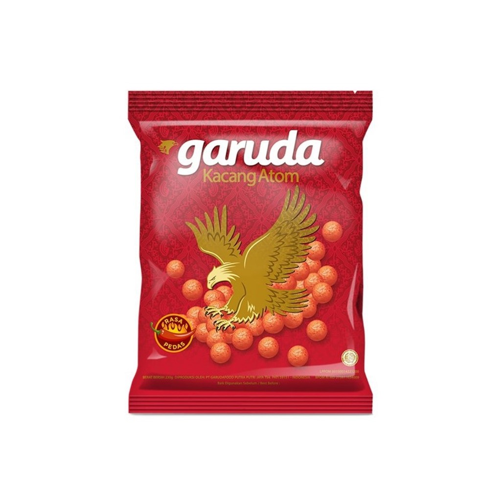 

Garuda Kacang Atom Pedas 220 gram