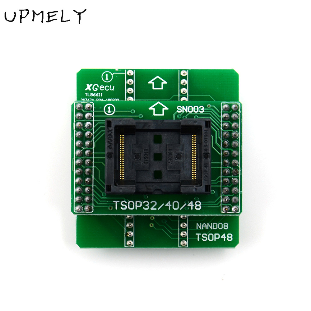 

100% Original NAND08 TSOP32/40/48 Adapter for XGECU TL866II Plus Programmer tl866 nand flash chips