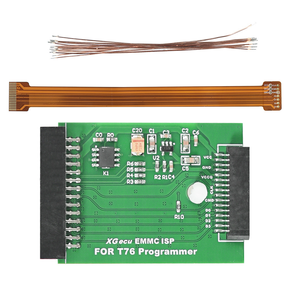 

XGECU EMMC ISP Connection Cable for T76 programmer special adapter board for EMMC in-circuit