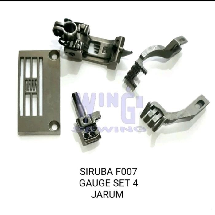 Gauge Set Getset Mesin Jahit Overdeck Timpa 4 Jarum