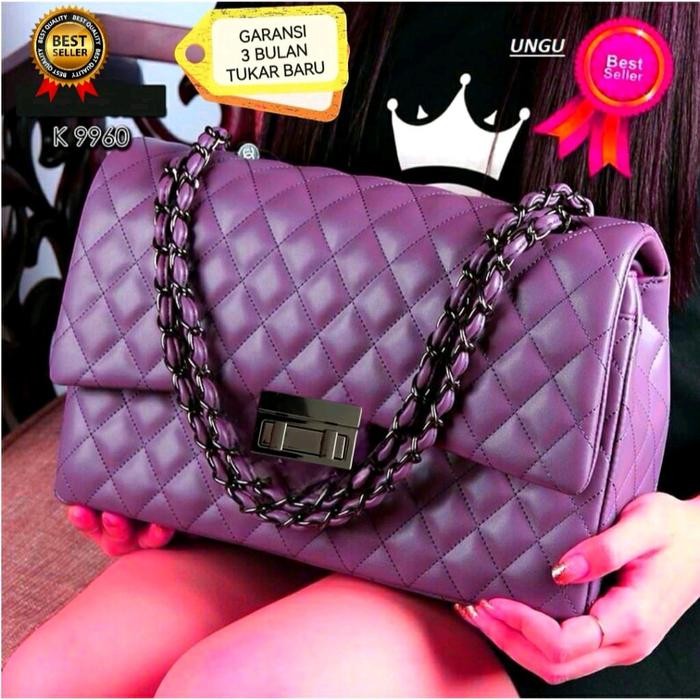 Tas Selempang Maxi Yuni Shara Ukuran Besar Import Batam Terlaris Wanita//Free Tas Tenteng Belanja
