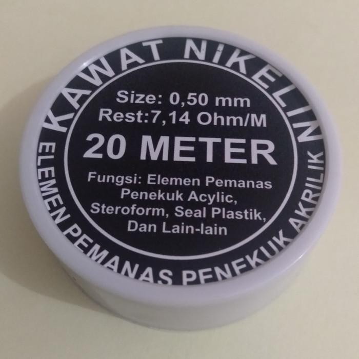 Kawat Nikelin/Kawat Pemotong 0.2 Mm 50 Meter