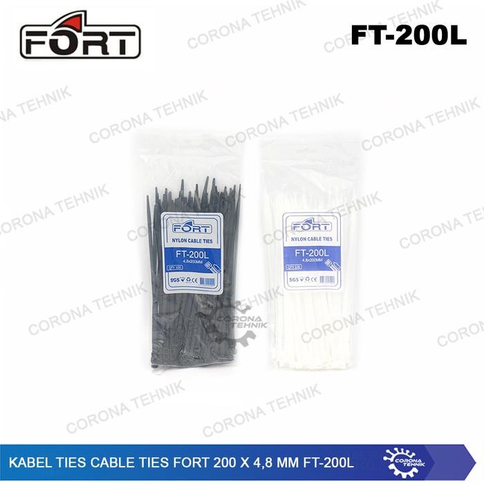 Kabel Ties Cable Ties Fort Panjang 10 - 25 Cm