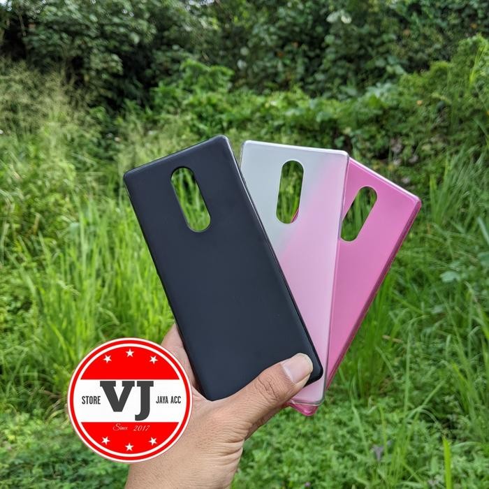 Softcase Sony Xperia 1 Case Warna Matte Transparan Silikon Xperia1 AU
