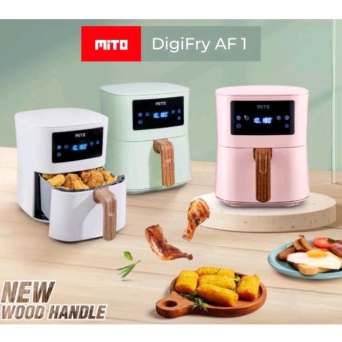 ald Mito Digital Air Fryer AF1 Low Watt 650 Watt - Air Fryer Mito