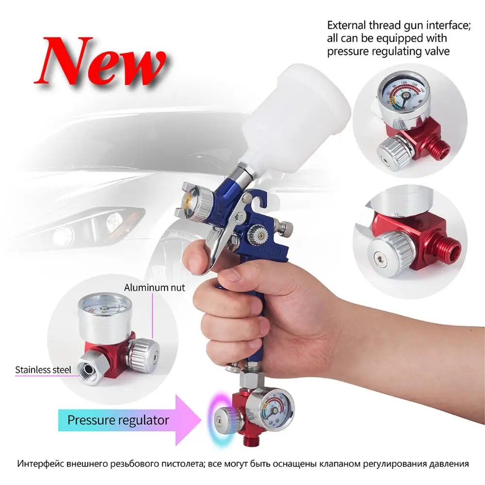 HVLP Spray Gun Glove Pneumatic Spray Gun Environmental Spray Gun 1.0 1.2 Paint Gun Pressure