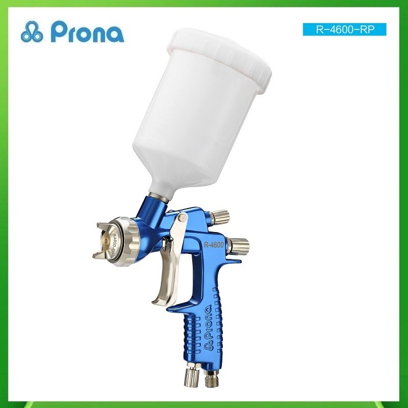 Prona R-4600 Automotive Repair Spray Gun, Manual Paint Gun with 600cc Center Cup, RProfessional