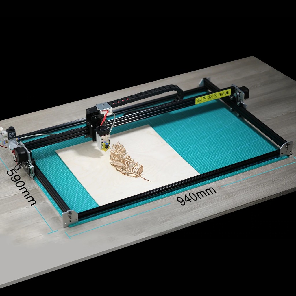 UK Stock NEJE Master 2S Max 30W Laser Engraving Machine Wood Router Desktop CNC Diode Laser Cutting