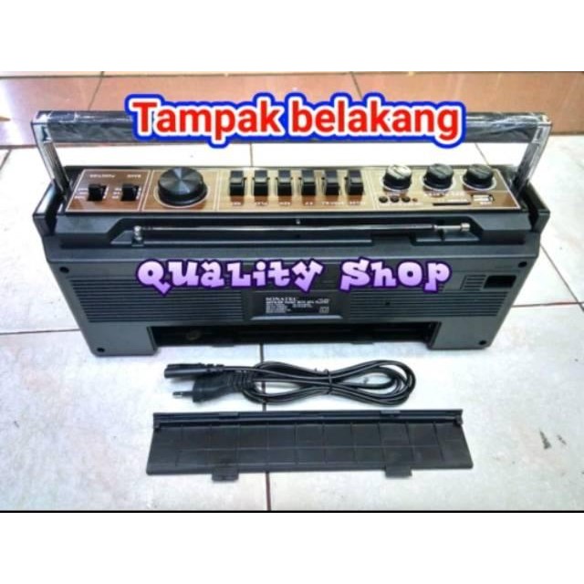 [Allthebest] Mini Compo Jadul Sonatec PR 259 Kaset Pita Usb Sd Radio Fm/Am/Sw