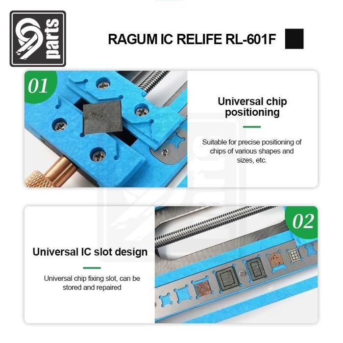 [Allthebest] Ragum IC Relife RL-601F / Ragum Pcb / Ragum Mesin / Penjepit Mesin /
