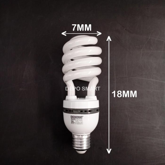 [Allthebest] LAMPU EKONOMAT SMART EDITION SPIRAL MODEL 35 7000K PUTIH 35W E27