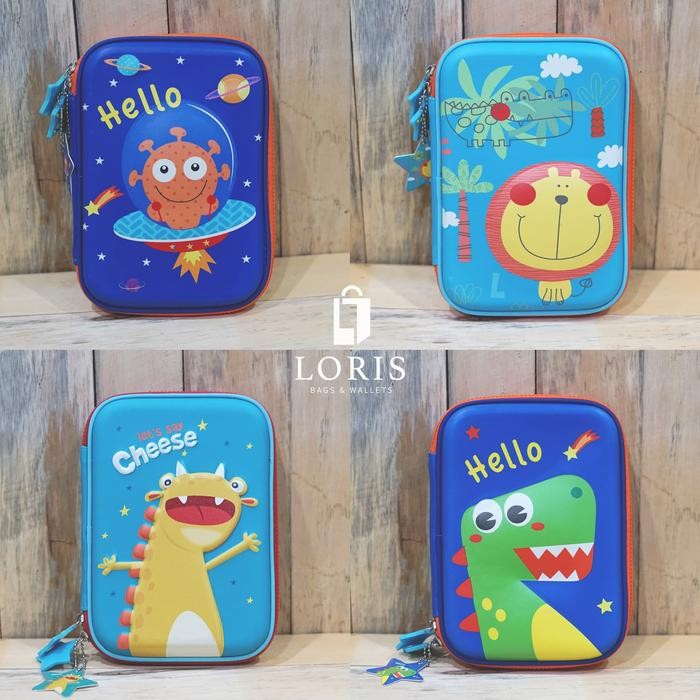 

Tempat Pensil 3D Pencil Case (ala smiggle) mermaid, unicorn, dino,lion