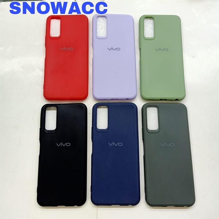 Soft Case Vivo Y20 / Y12S / Y20i Silikon Soft Matte TPU 3D Camera Vivo