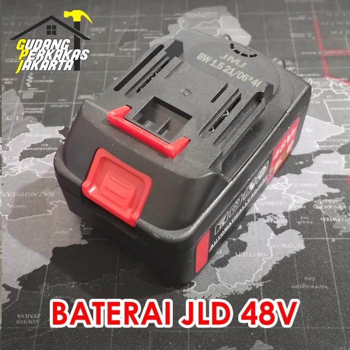 JLD Baterai Cordless 48 Volt Battery 48V Batere Mesin Bor JLD SUNC