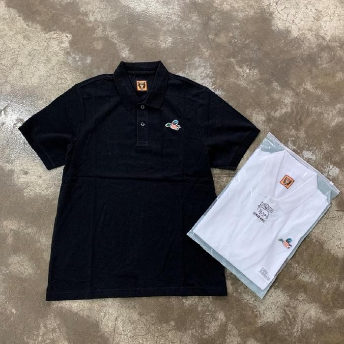 Kaos Berkerah Human Made Flying Duck Embroidery Polo Shirt